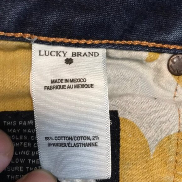 Lucky Brand Lola Skinny Blue Jeans - Size 4/27 - Picture 8 of 12